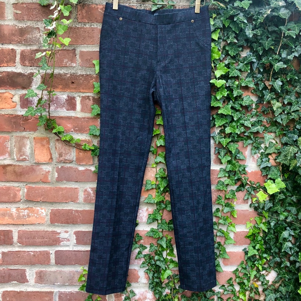 Plaid dress pants